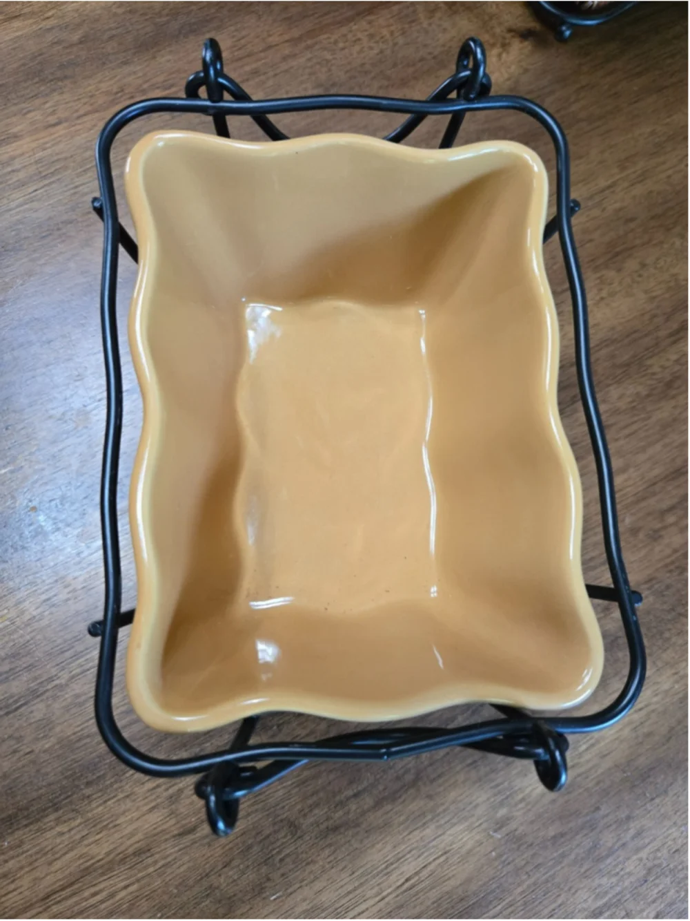 Temp-Tations by Tara 3-Piece Ceramic Bakeware Set with Wire Racks - Country Lace